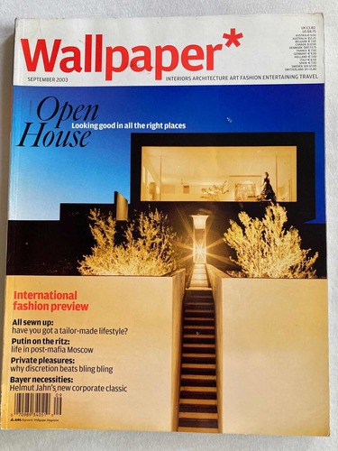 Revista Wallpaper / Sept 2003 Arte-diseño-arquitectura Uk