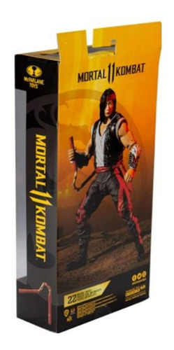 Imagen 2 de 8 de Figura Mortal Kombat Articulada Muñeco Original Acción 20 Cm