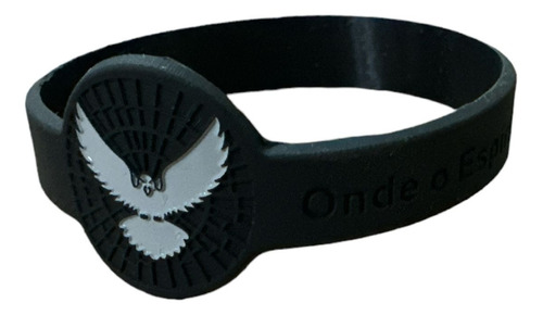 Pulseira  Do Espirito Santo Proteção E Estilo Em Silicone P