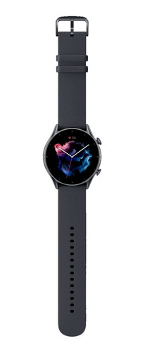 Smartwatch Amazfit Fashion GTR 3 1.39" caja de aleación de aluminio moonlight grey, malla moonlight grey de silicona
