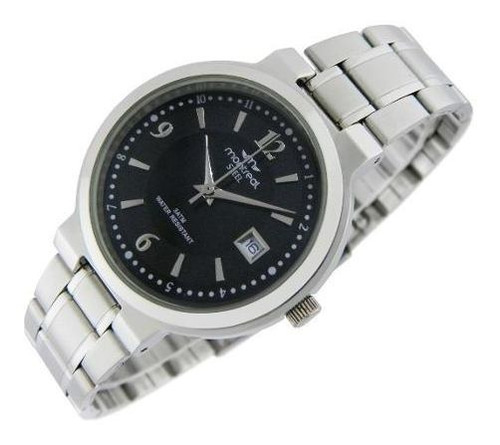 Reloj Montreal Hombre 100% Acero Ml394 Envío Gratis Sumerg