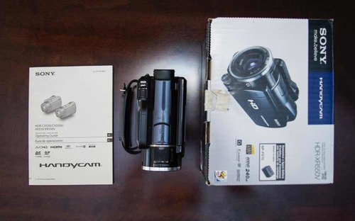 Filmadora E Câmera Sony Hdr-xr550v Promo Até Dia 23/10