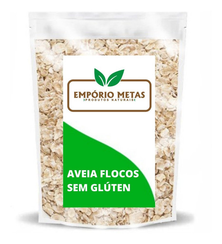 Aveia Flocos Sem Gluten - Natural - 1kg