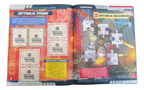 Álbum Transformers 2 En 1 (licenciado) + Todas Sus Láminas