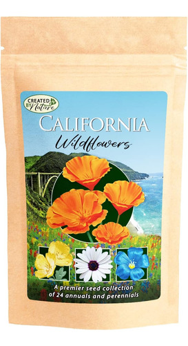 Mezcla De Semillas De Flores Silvestres De California, Cubre