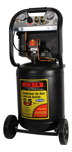Compresor De Aire 2.5 Hp (50 Lts) Libre De Aceite