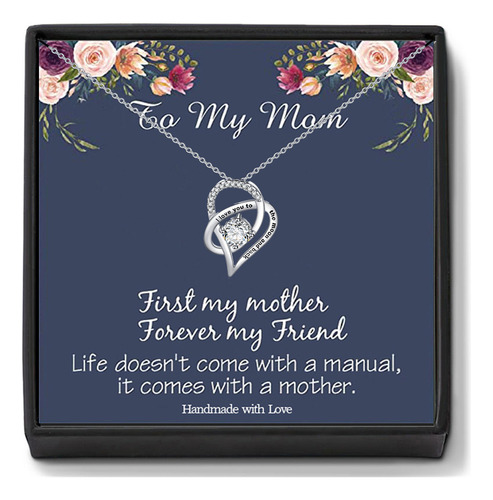Collar Love Para Madres, Regalo Para El Día De La Madre