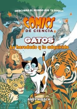 Libro Comics De Ciencia. Gatos. Lo Heredado Y Lo Adquirido