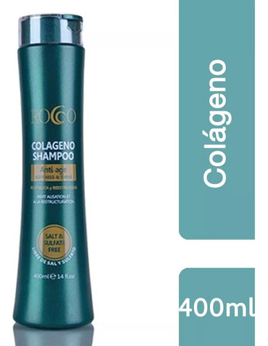 Rocco® Shampoo Colageno Sin Sal 400ml