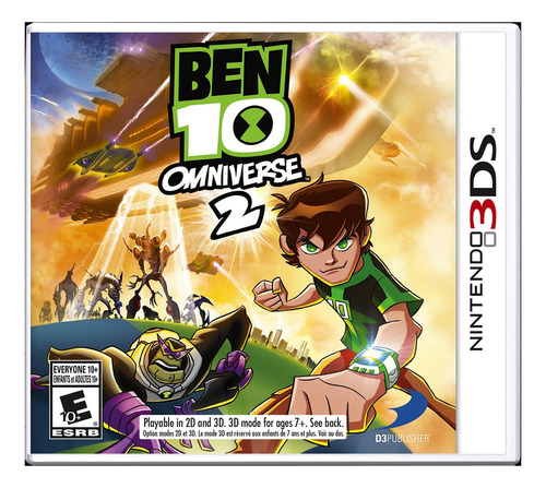 Ben 10 Omniverse 2 Nintendo 3ds Nuevo Fisico