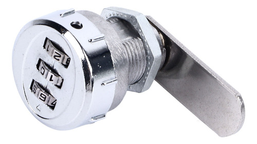 Contraseña Combinada Cabinet Cam Lock Mini De 3 Dígitos