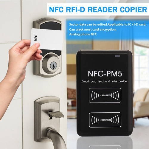 Nfc Rfi-d Copiadora Ic Reader Duplicador De Gravador Com