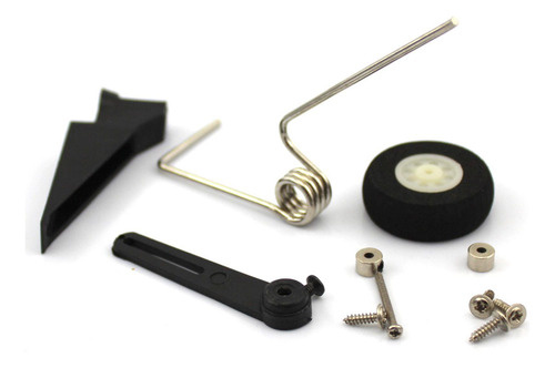 Ensamblaje De Rueda Trasera Para Avión Rc, Accesorios De