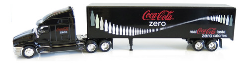 Motor City Classics Coke Zero Long Hauler Escala 1:64 Negro