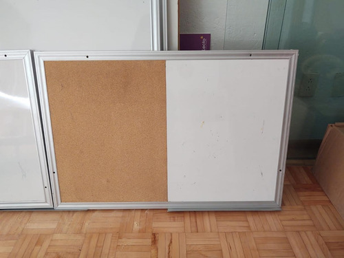 Pizarrón Blanco Para Plumones/corcho, Alta Calidad , 90x60cm (Usado)