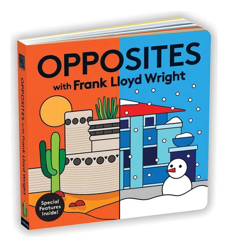 Opposites With Frank Lloyd Wright, De A.a.v.v.. Editorial Galison Books, Tapa Dura En Inglés