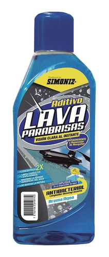 Liquido Lavaparabrisas Aditivo Limpiador Vidrio Simoniz 