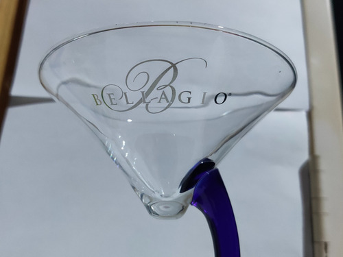 Copa Bellagio Martini De Lujo Las Vegas Nevada Souvenir