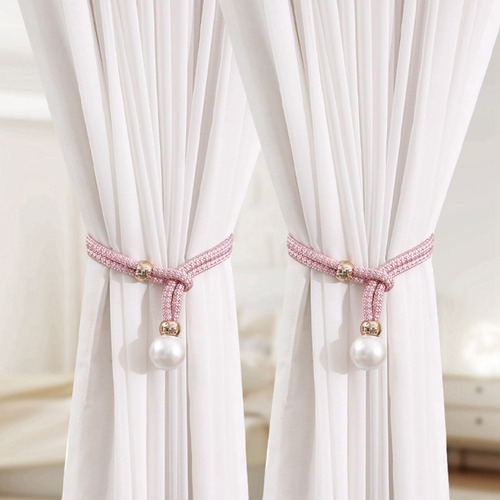 Soporte De Cortina Con Hebilla De Clip De Cortina De Perla