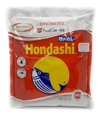 Hondashi / Caldo De Pescado Marca Ajinomoto 6 Und X 500 Gr