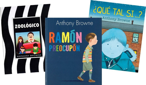 ** Combo Anthony Browne ** Zoologico + Ramon + Que Tal Si