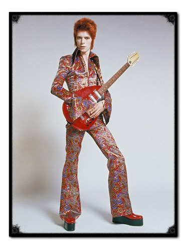 #1470 - Cuadro Vintage 30 X 40 - David Bowie Música Poster
