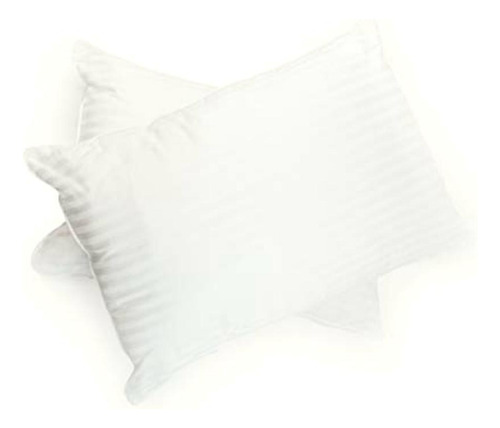 Spring Air Paquete De 2 Almohadas 100% Algodón Estándar