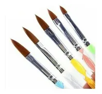 Comprar Pinceles Para Uñas De Acrilico - Set X 5