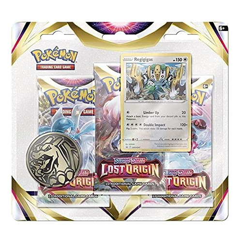 Pokemon Tcg: 3 Pack Blister - Sword And Shield Lost Origin (