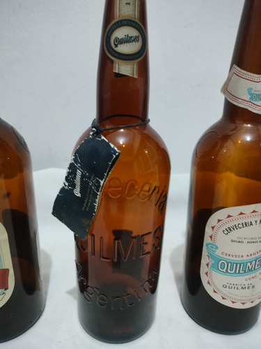 Botellas De Cerveza Quilmes De Coleccion (Usado)