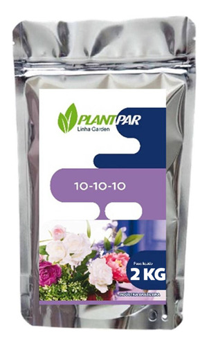 Adubo Fertilizante Npk 10-10-10 Para Plantas E Flores 2kg