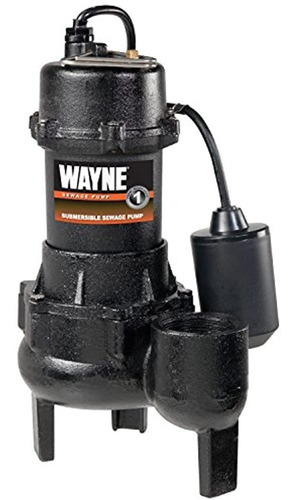 Wayne Rpp50 Bomba De Aguas Residuales De Hierro Fundido Con 