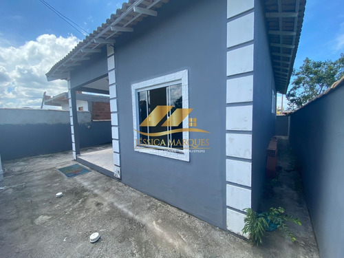 Imagem 2 de 10 de Jmc037-6 Casa De 2 Quartos, Área Gourmet E Piscina Em Unamar
