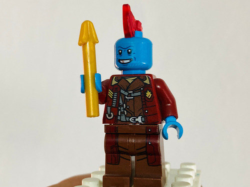 Lego Marvel Minifigura De Yondu Set 76080 Original Lego 1 Yondu