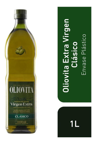 Aceite De Oliva Extra Virgen Clásico Pet - Oliovita 1000 Ml.