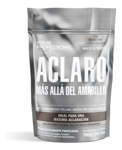 Imagen 2 de 3 de Issue Profesional White & White - Decolorante - 700 Gramos