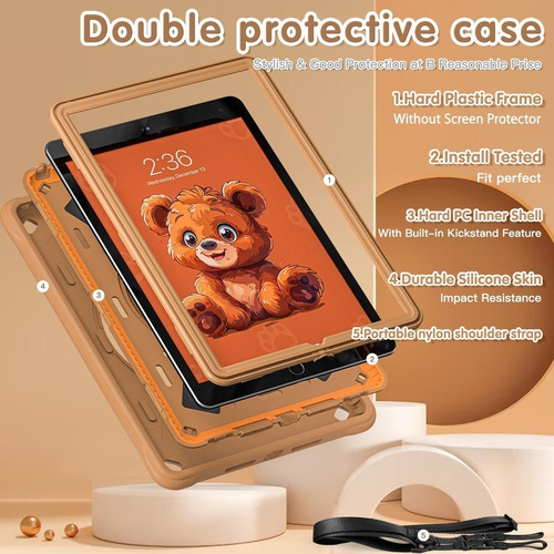 Funda Uso Rudo For iPad 10.2 (9ª, 8ª Y 7ª Generación)