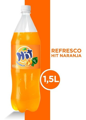 Refresco Hit Naranja Sin Calorías 1.5 Lt