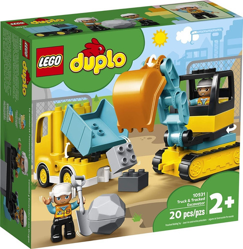 Lego Duplo Camion Y Excavadora De Construccion  10931  