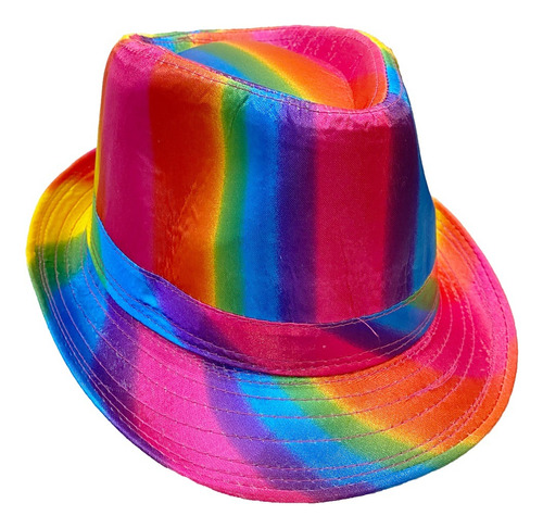 Sombrero Funyi Arcoiris Multicolor Cotillon Carioca