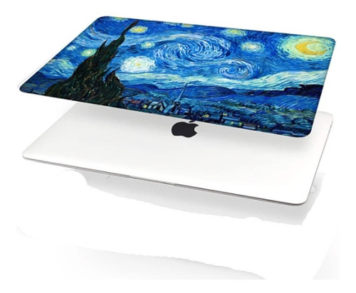 Imagen 5 de 6 de Carcasa Funda Protector Case Macbook Air 13 Ret. 2020 Noche
