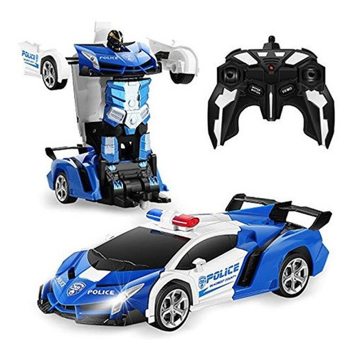 Figrol Transform Rc Car Robot, Coche De Control Remoto Indep