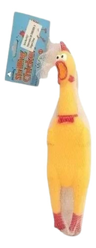 Gallina Chillona Pollo Juguete 16 Cm Chifle Para Mascotas