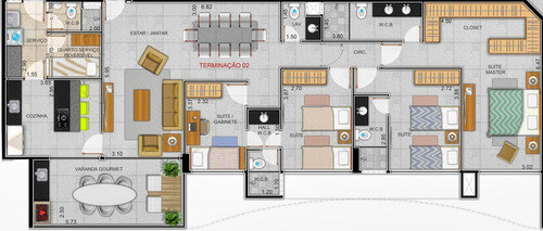 Imagem 22 de 30 de Apartamento Porto Lligat Na Jatiúca Com 157m² Vista Do Mar - Ap0004