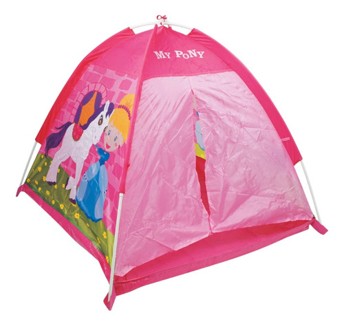 Carpa Infantil Rosada Pony - Telecompras Cs