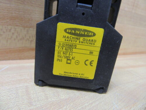 Banner Si-qs90mrvd Safety Interlock Switch 46705 Ccg