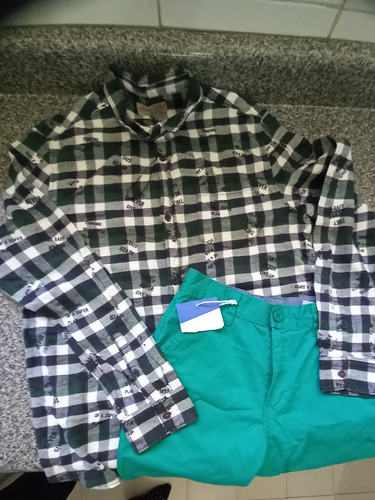 Conjunto De Camisa Y Bermuda 