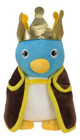 Peluche Rey Pinguino Mario