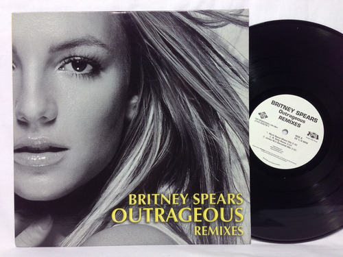 Eam Lp Vinilo 12  Britney Spears Outrageous 5 Remixes 2004