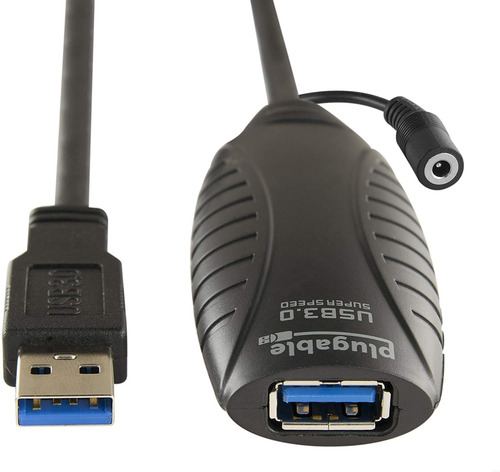 Plugable 32.8 foot (32 foot), Usb 3.0) Cable De Extension